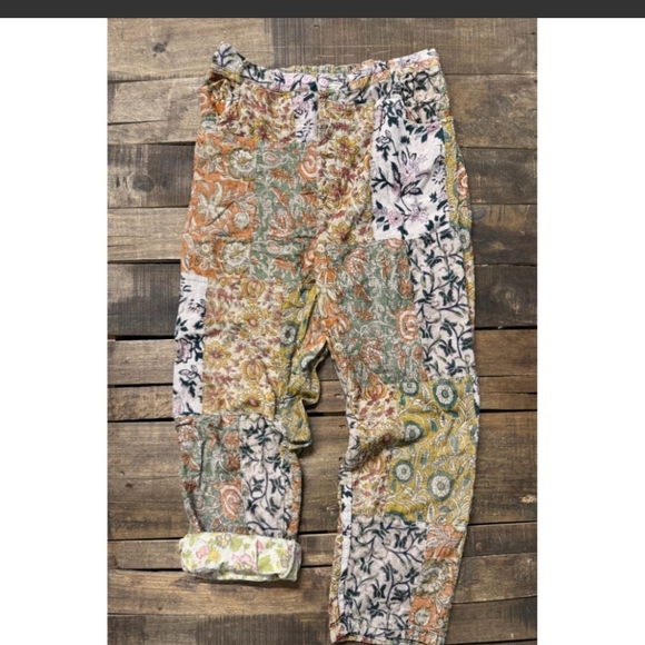 NEW Jaded Gypsy Sunset Mosaic Pants - Picture 3 of 3